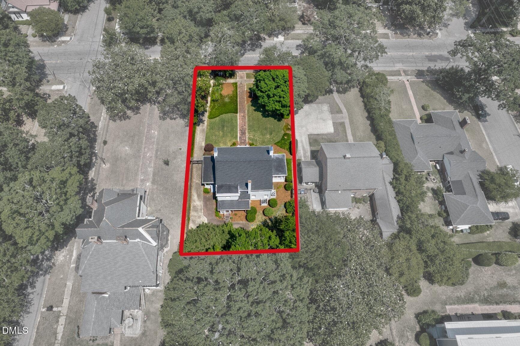 Lot Lines - 1208 N Main Street, Tarboro, NC 27886