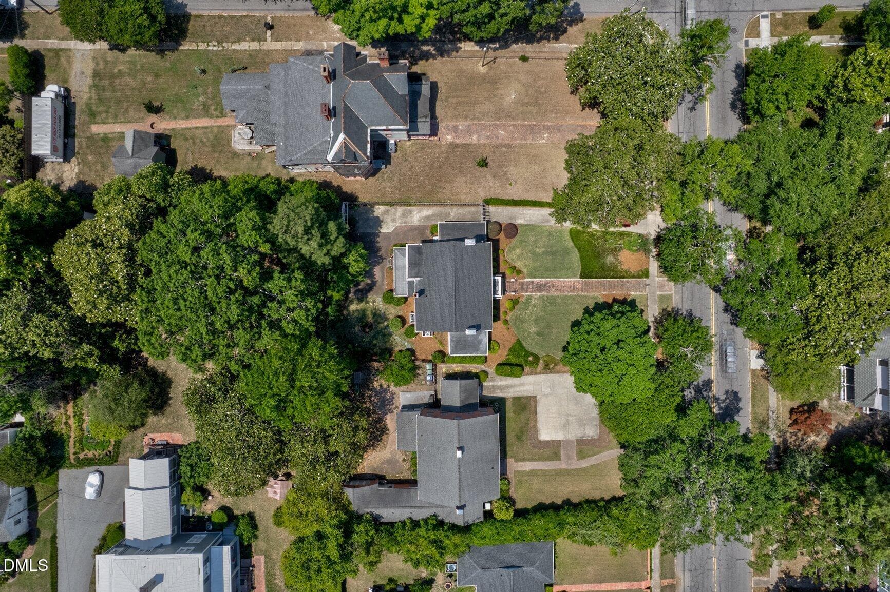 Aerial View - 1208 N Main Street, Tarboro, NC 27886
