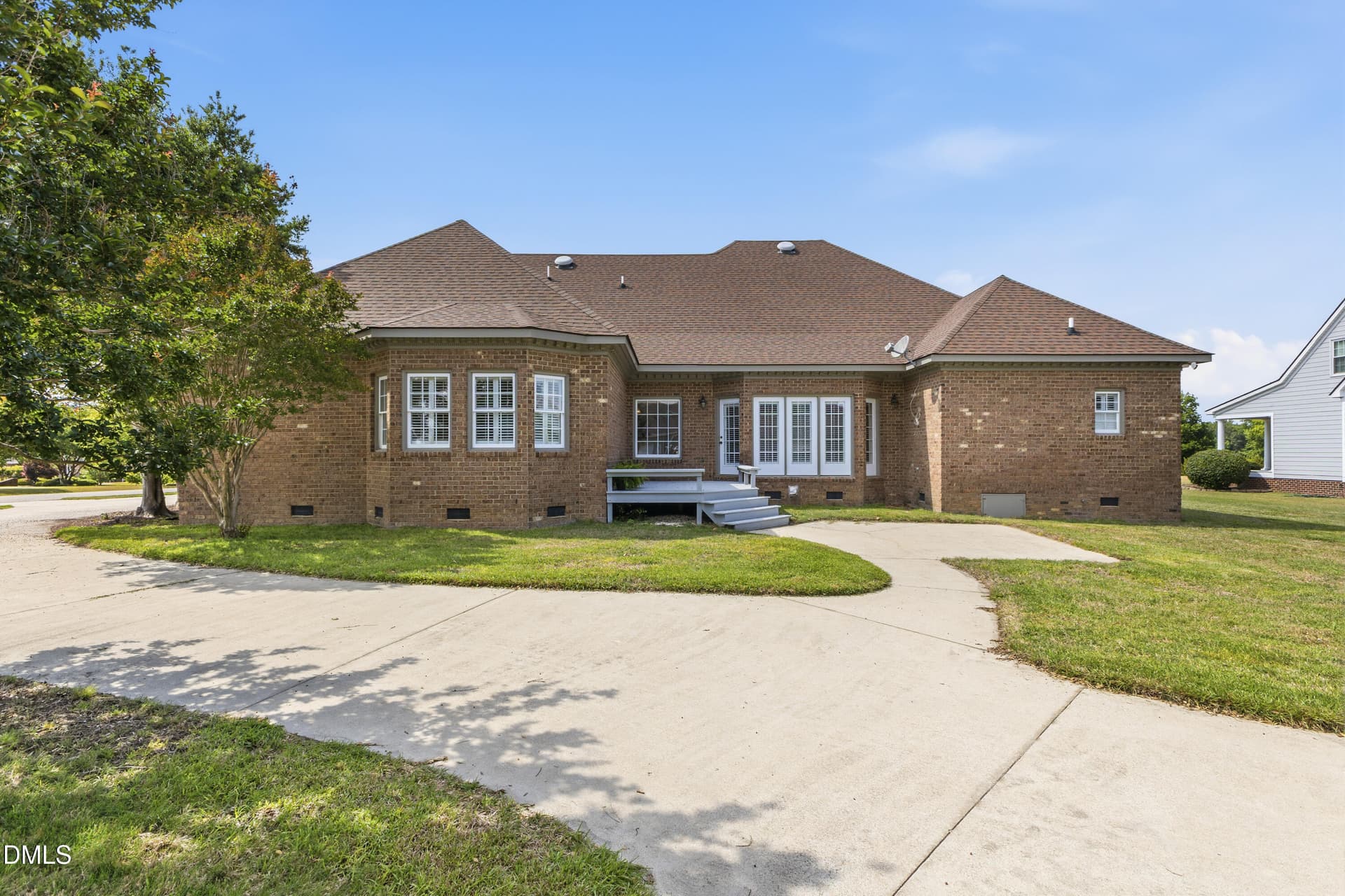Back of home - 6301 Waters Edge Drive, Rocky Mount, NC 27803