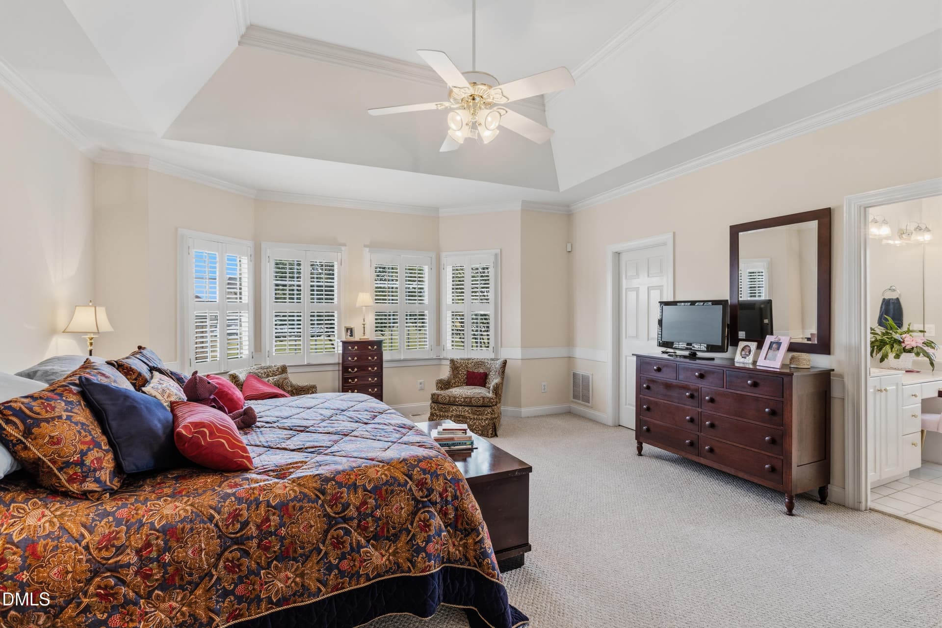 Primary Bedroom - 6301 Waters Edge Drive, Rocky Mount, NC 27803