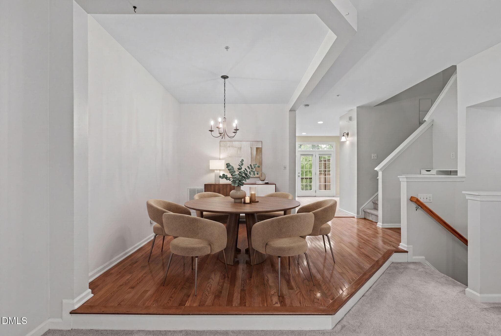 Dining - Virtually Staged - 102 Cabernet Drive, Chapel Hill, NC 27516, Chapel Hill