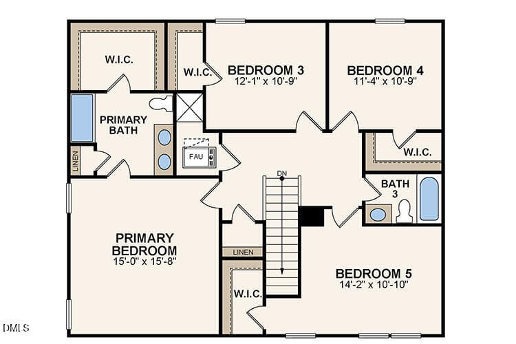 Gardner-2ndFlr - 3732 Hickory Nut Drive W, Wilson, NC 27893