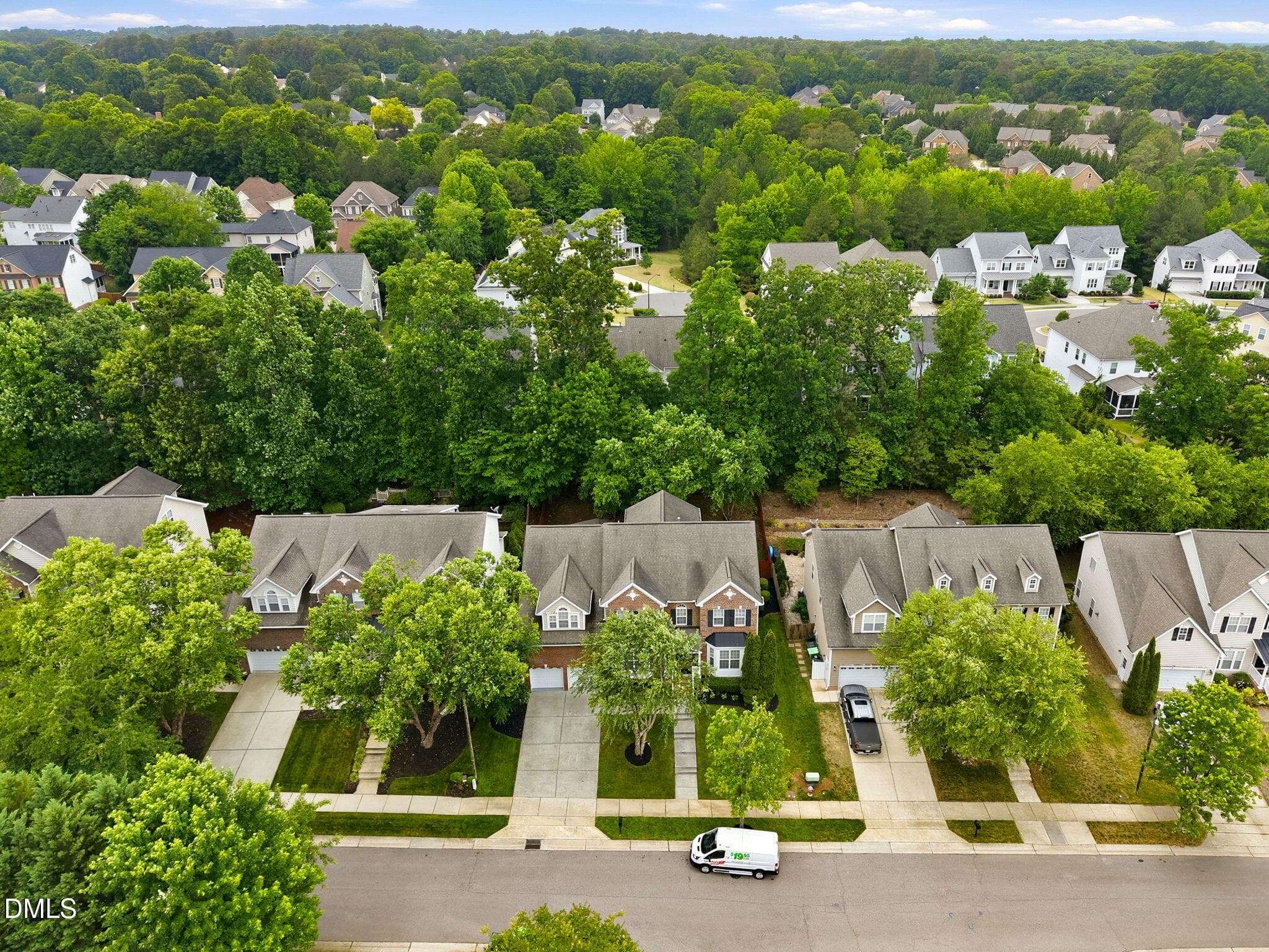 Aerial View - 10200 Thoughtful Spot Way, Raleigh, NC 27614, Raleigh