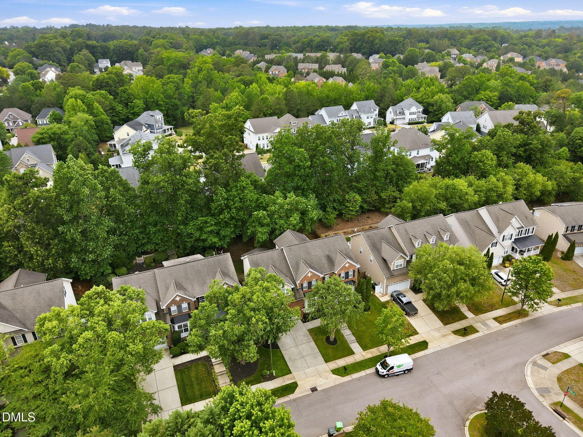 Aerial View - 10200 Thoughtful Spot Way, Raleigh, NC 27614, Raleigh