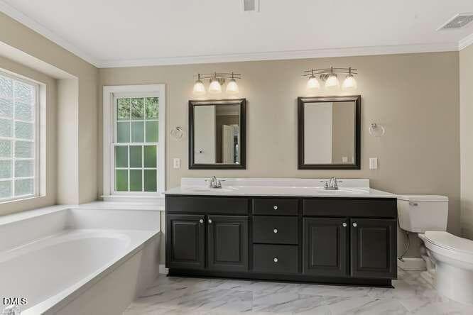 Primary Bathroom - 401 Peachtree Point Court, Cary, NC 27513, Cary