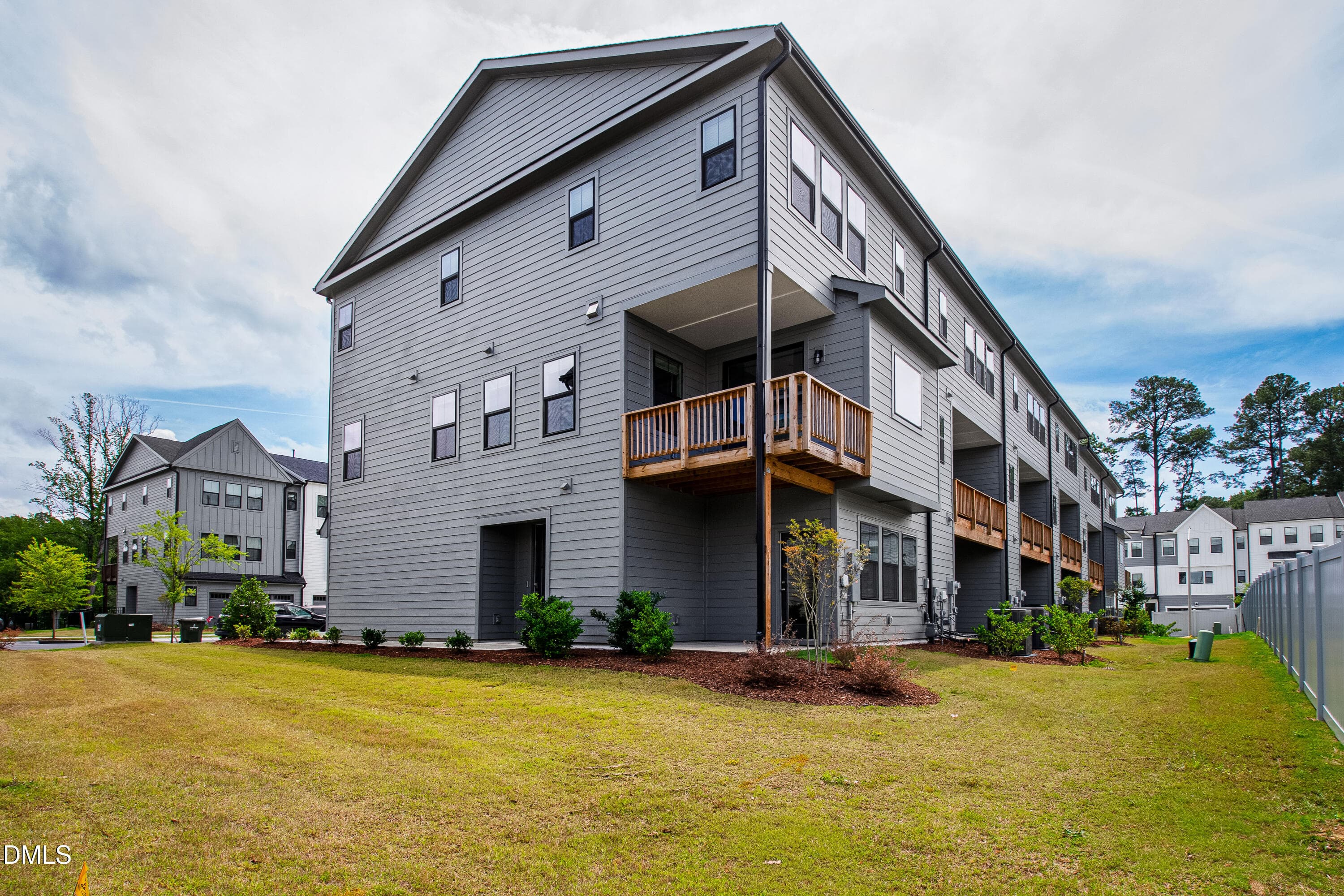 Back Exterior - 4713 Cypress Tree Lane, Raleigh, NC 27612, Raleigh
