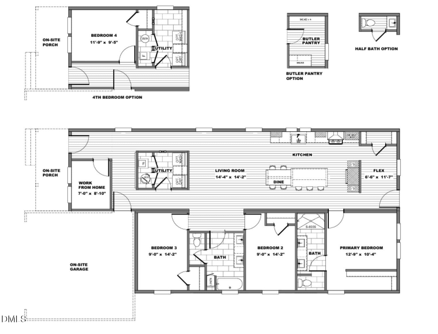 Floor Plan - 6879 Race Track Road, Castalia, NC 27816