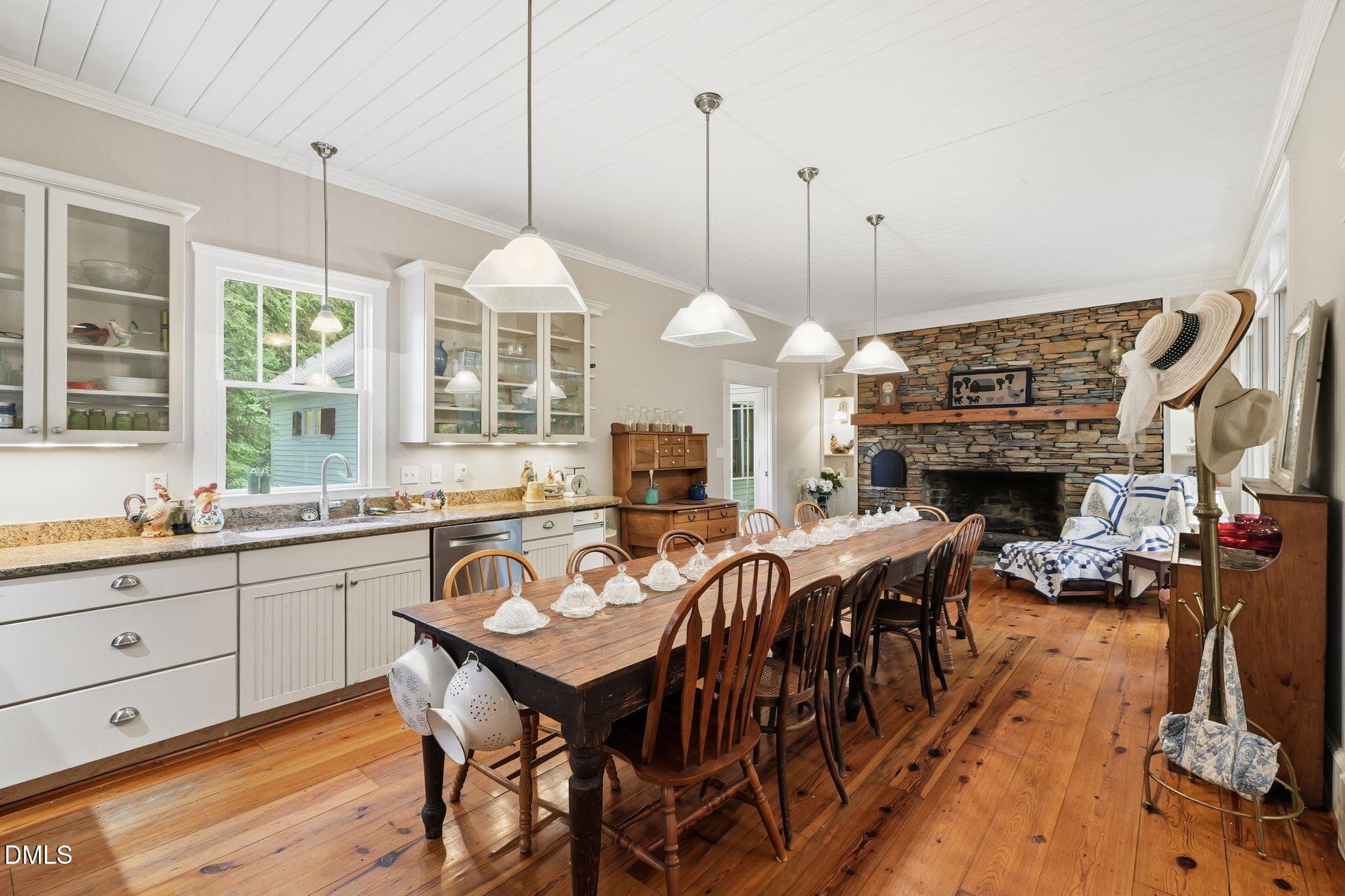 Kitchen/Family area - 2102 Bahama Road, Bahama, NC 27503, Bahama