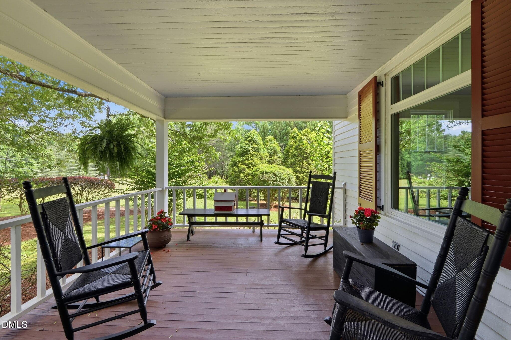 Front Porch Sitting Area - 2102 Bahama Road, Bahama, NC 27503, Bahama