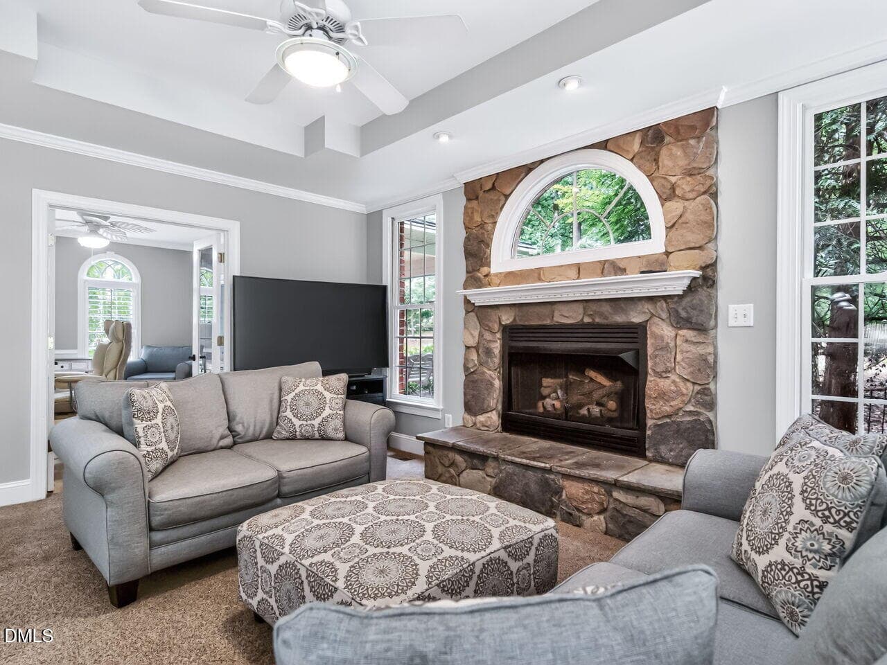 Living Room - 5117 Swisswood Drive, Raleigh, NC 27613, Raleigh