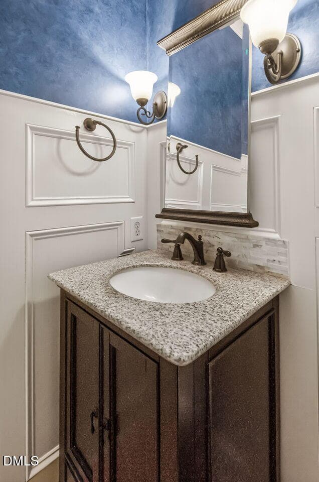 Half Bath Main Floor - 5117 Swisswood Drive, Raleigh, NC 27613, Raleigh