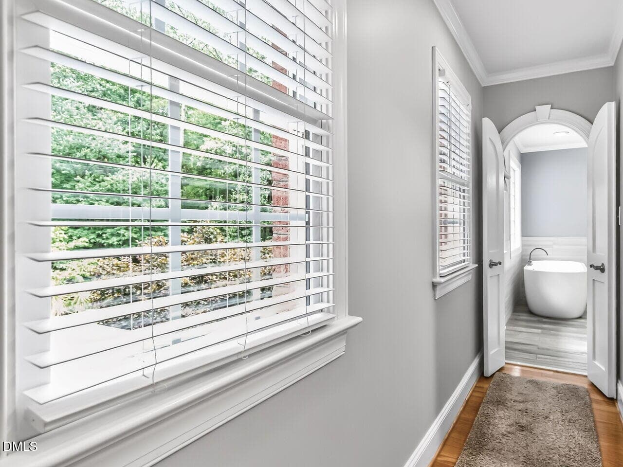 Primary Bedroom Hallway - 5117 Swisswood Drive, Raleigh, NC 27613, Raleigh