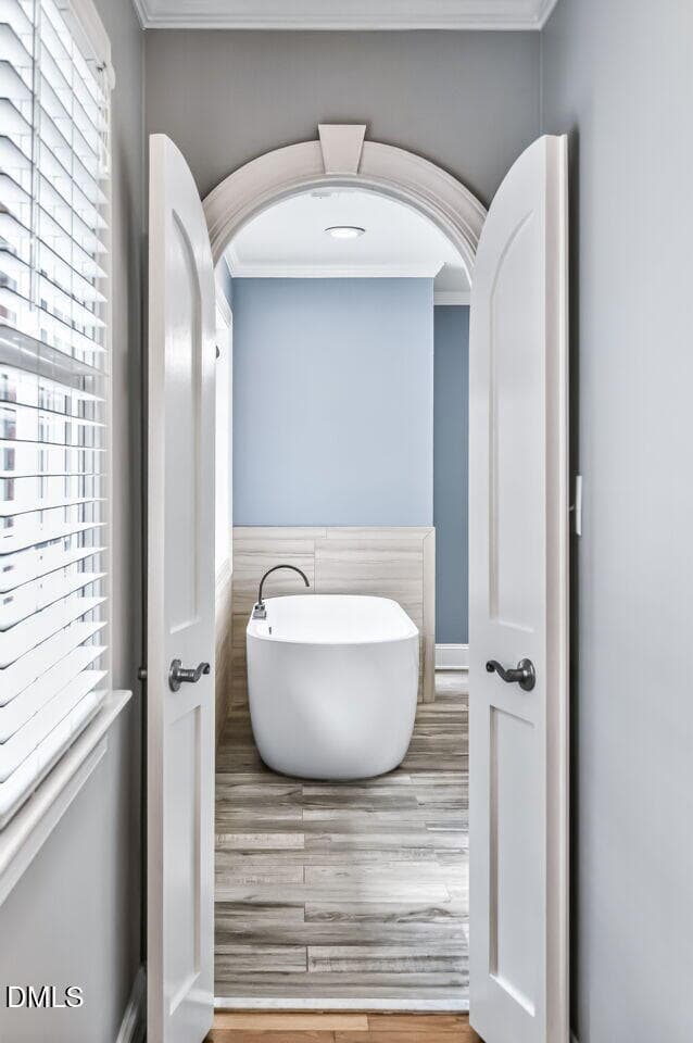 Primary Bath Entry - 5117 Swisswood Drive, Raleigh, NC 27613, Raleigh