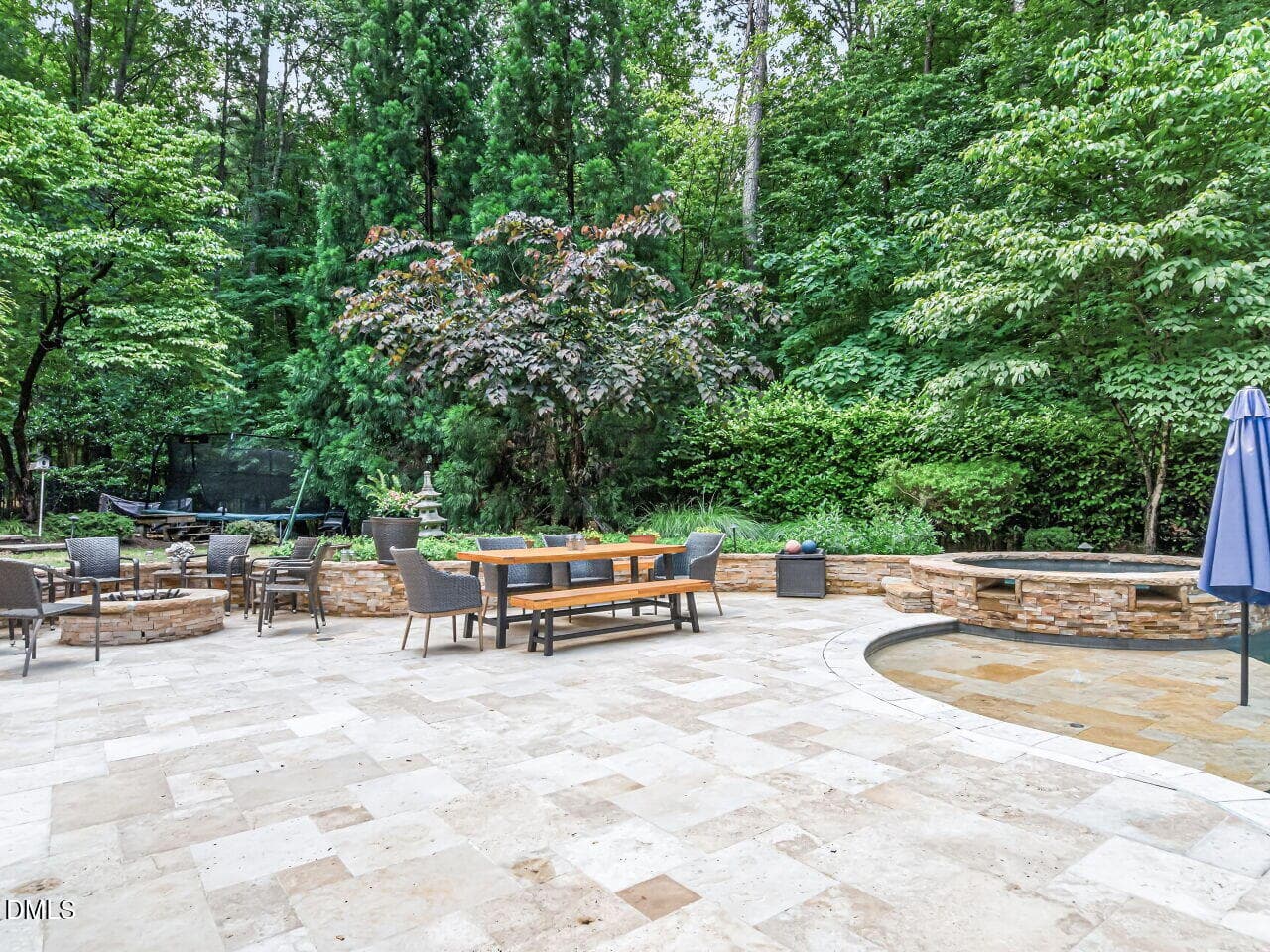 Outdoor Dining Area - 5117 Swisswood Drive, Raleigh, NC 27613, Raleigh