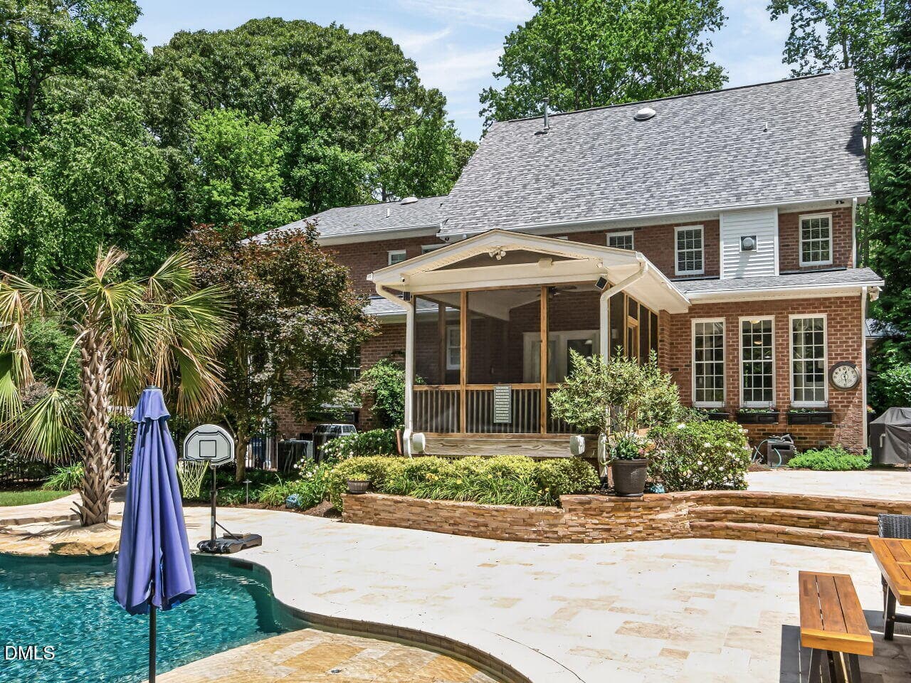 Exterior Back - 5117 Swisswood Drive, Raleigh, NC 27613, Raleigh