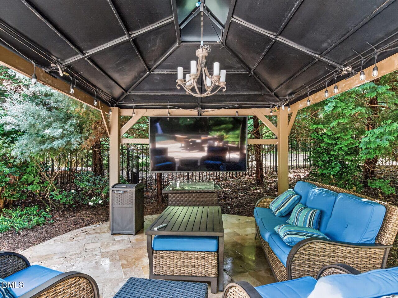 Outdoor Pergola - 5117 Swisswood Drive, Raleigh, NC 27613, Raleigh