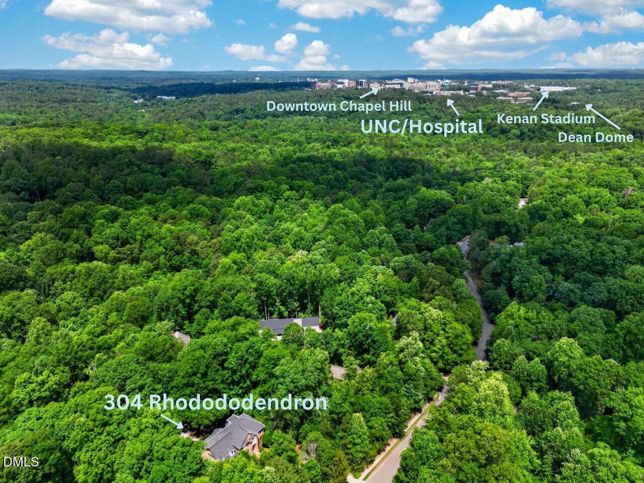 UNC Hospital Pic 304 Rhodo - 304 Rhododendron Drive, Chapel Hill, NC 27517, Chapel Hill