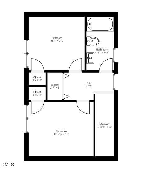 second floor - 1217 Rosedale Avenue B, Durham, NC 27707, Durham