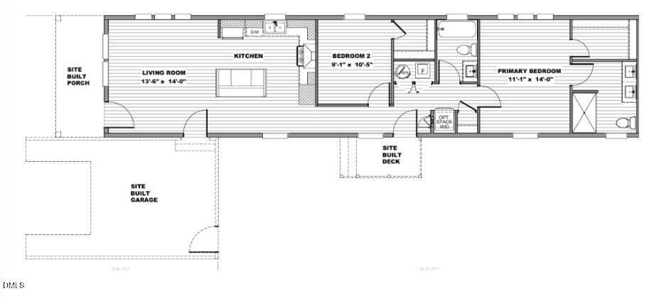 Cedar Floor Plan - 6859 Race Track Road, Castalia, NC 27816