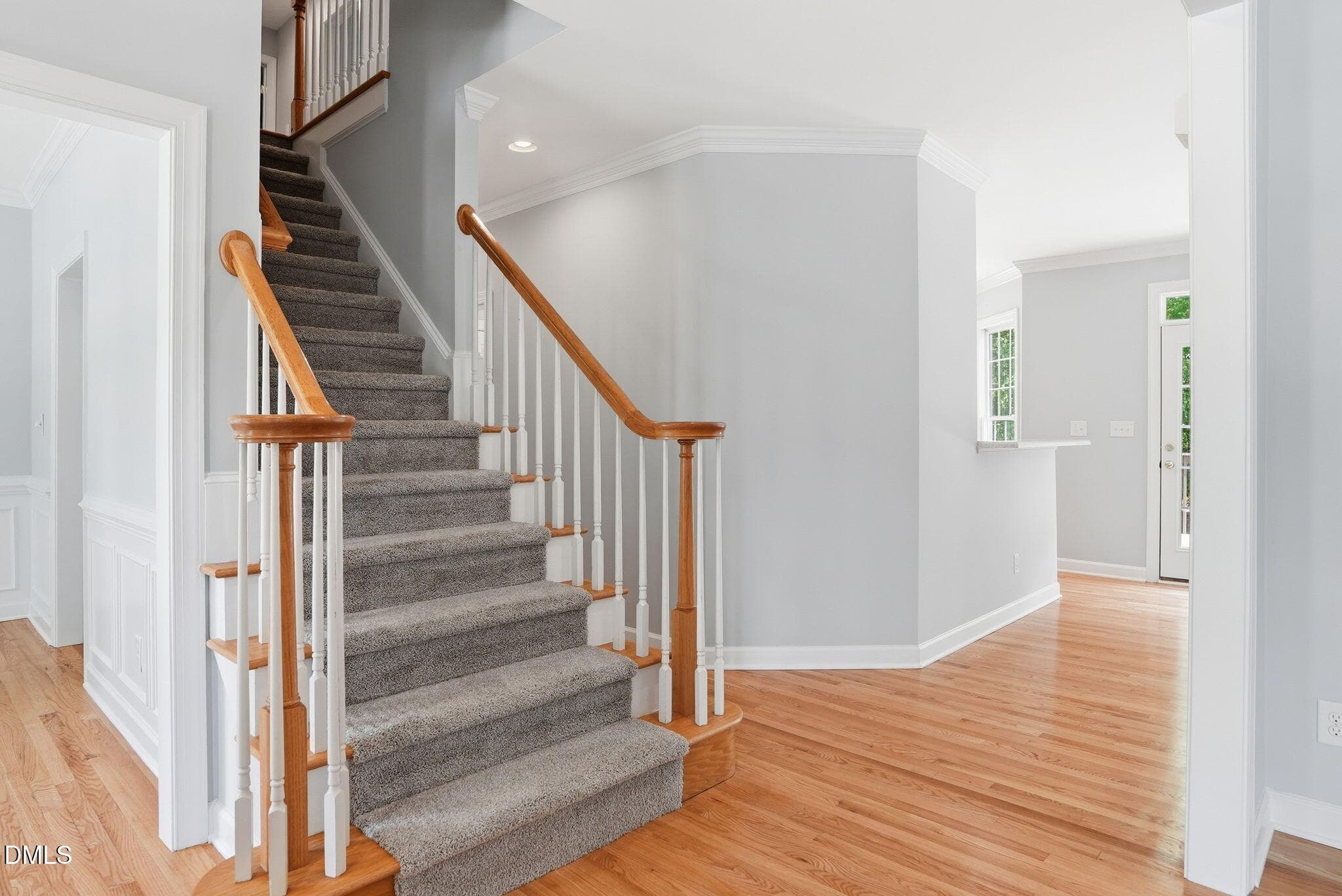 Front Stairs - 7 Morgans Ridge Lane, Durham, NC 27707, Durham