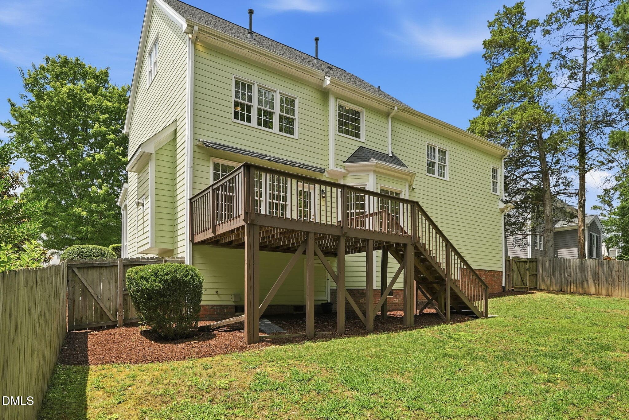 Exterior Rear - 7 Morgans Ridge Lane, Durham, NC 27707, Durham