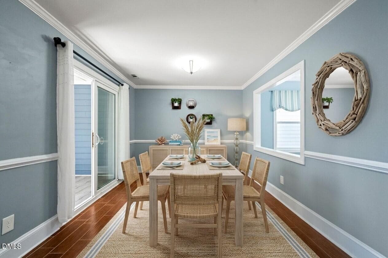 Dining Area (2) Virtually Staged - 7605 Wellesley Park N, Raleigh, NC 27615, Raleigh