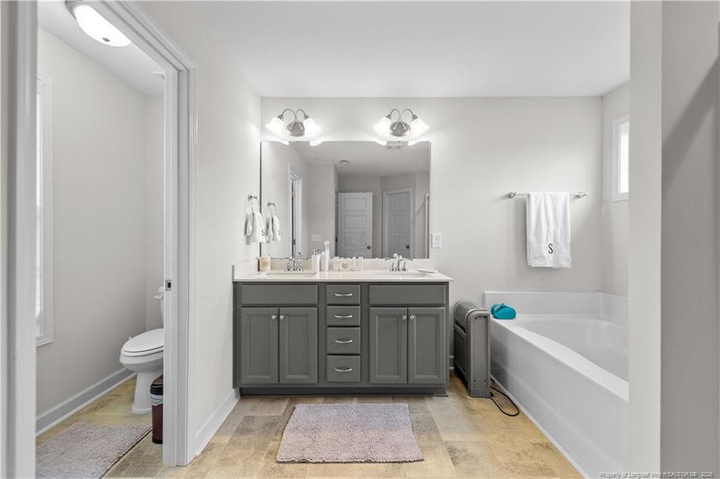 Primary Bathroom - 1116 Mayfern Drive, Hope Mills, NC 28348