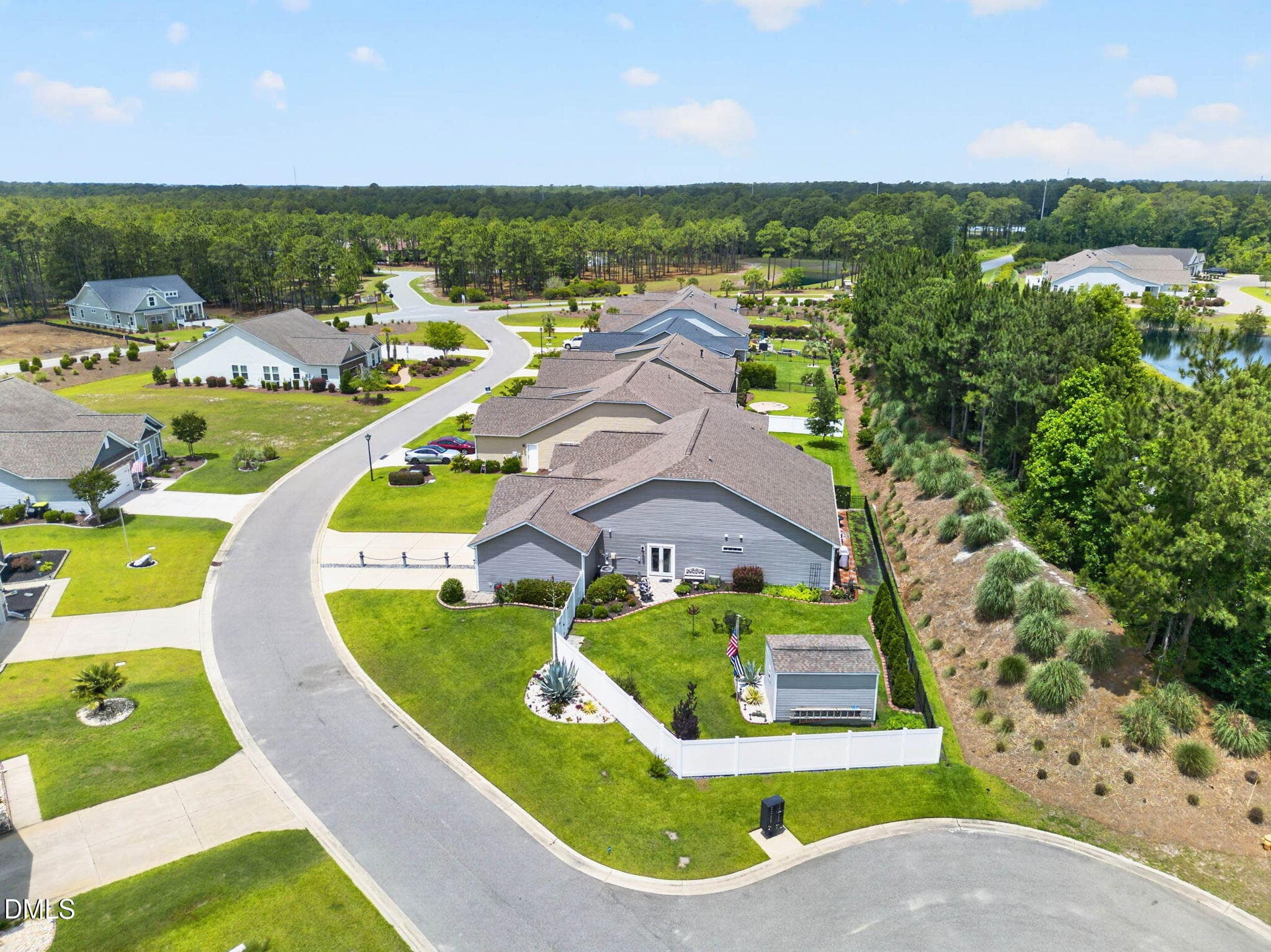 Aerial - 6531 Adelina Court SW, Ocean Isle Beach, NC 28469