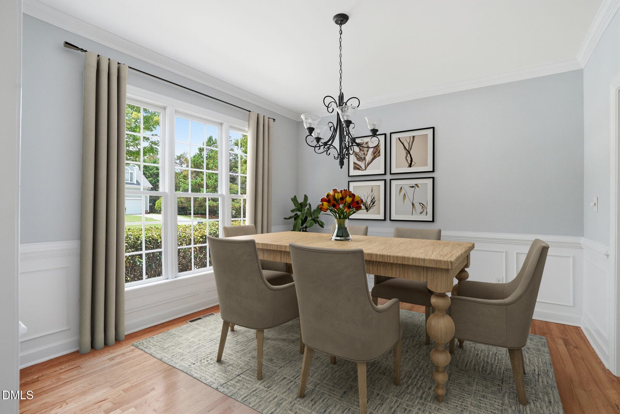 Dining Room - 7 Morgans Ridge Lane, Durham, NC 27707, Durham
