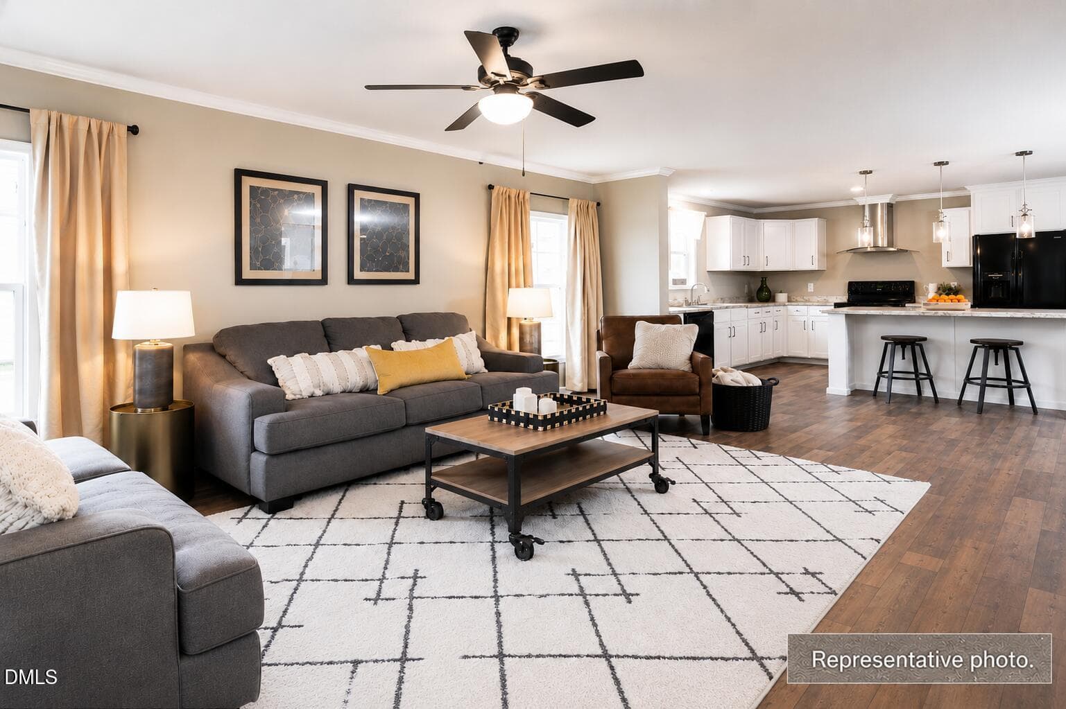 Living room photo - 275 Raynor Sands Drive, Dunn, NC 28334
