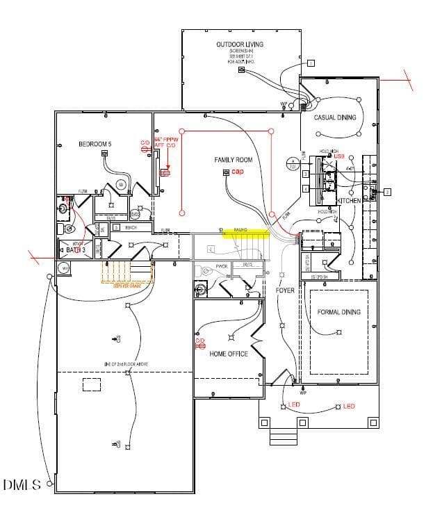Vanderburgh first floor - 5825 Dingwall Street, Knightdale, NC 27545