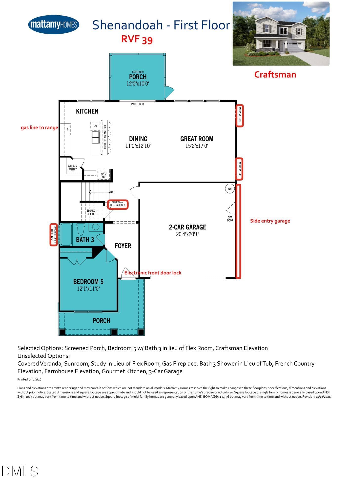 RVF 39- QMI Shenandoah CR_Page_1 - 74 Mendenhall Drive, Angier, NC 27501