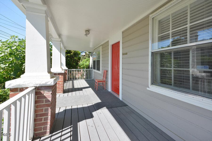 5- Front porch from rt - 1814 Chapel Hill Road, Durham, NC 27707, Durham