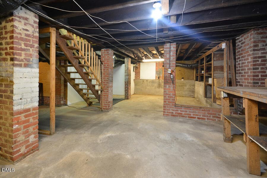 26- Basement stairs - 1814 Chapel Hill Road, Durham, NC 27707, Durham