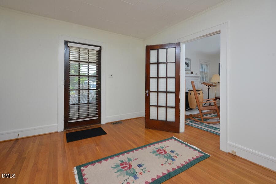 9- Dining Room exterior door liv rm - 1814 Chapel Hill Road, Durham, NC 27707, Durham