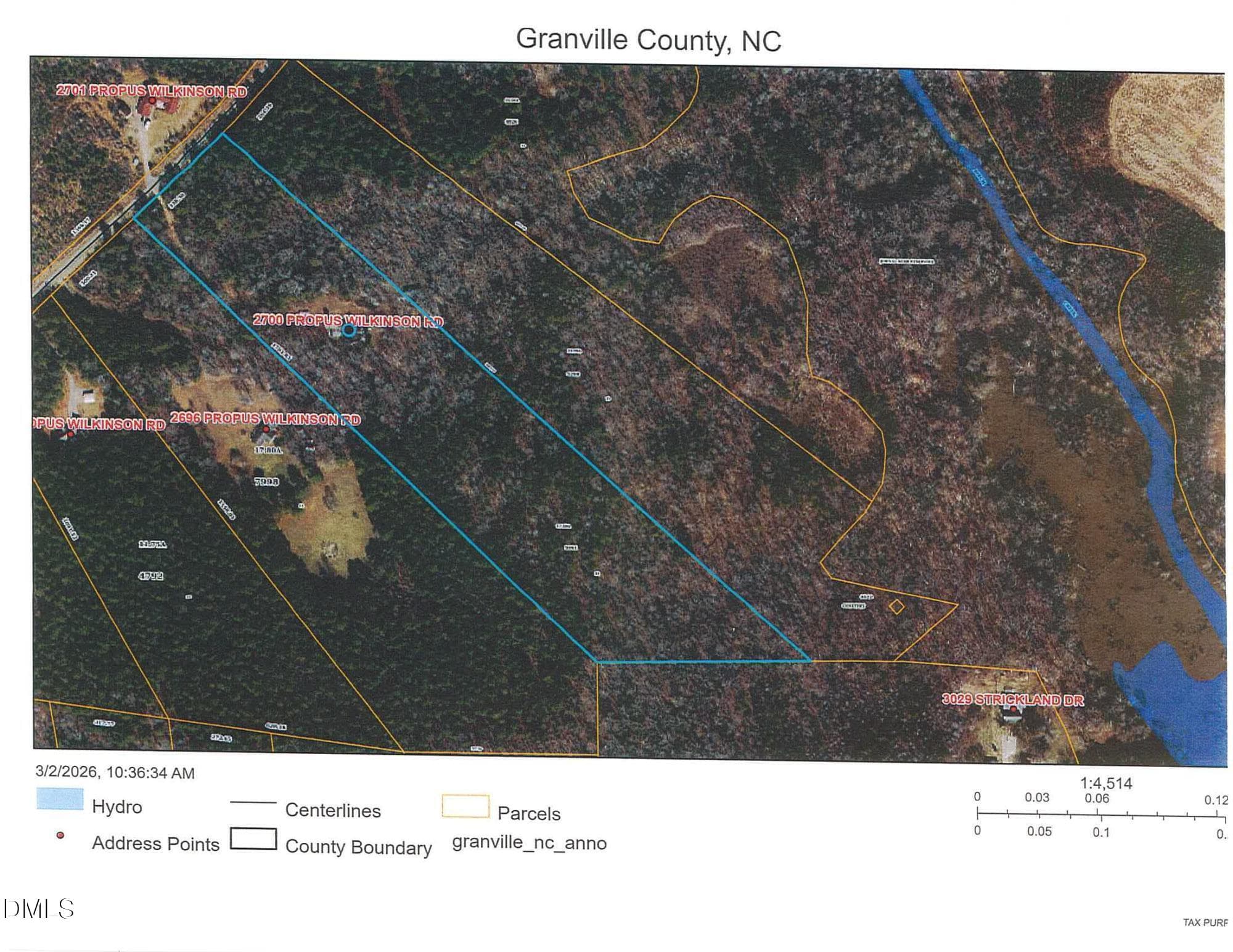 Aerial - 2700 Propus Wilkinson Road, Bullock, NC 27507