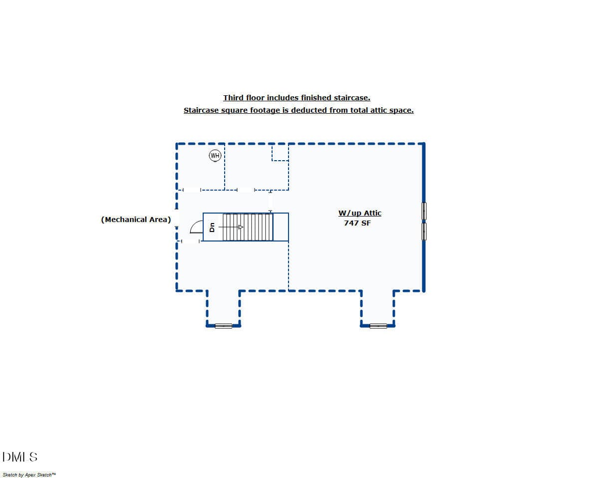 Attic - 707 Magalloway Drive, Cary, NC 27519, Cary