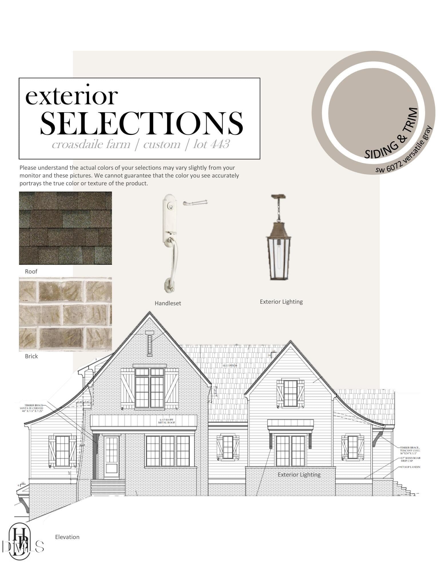 Exterior Selections - 125 Crestridge Place, Durham, NC 27705