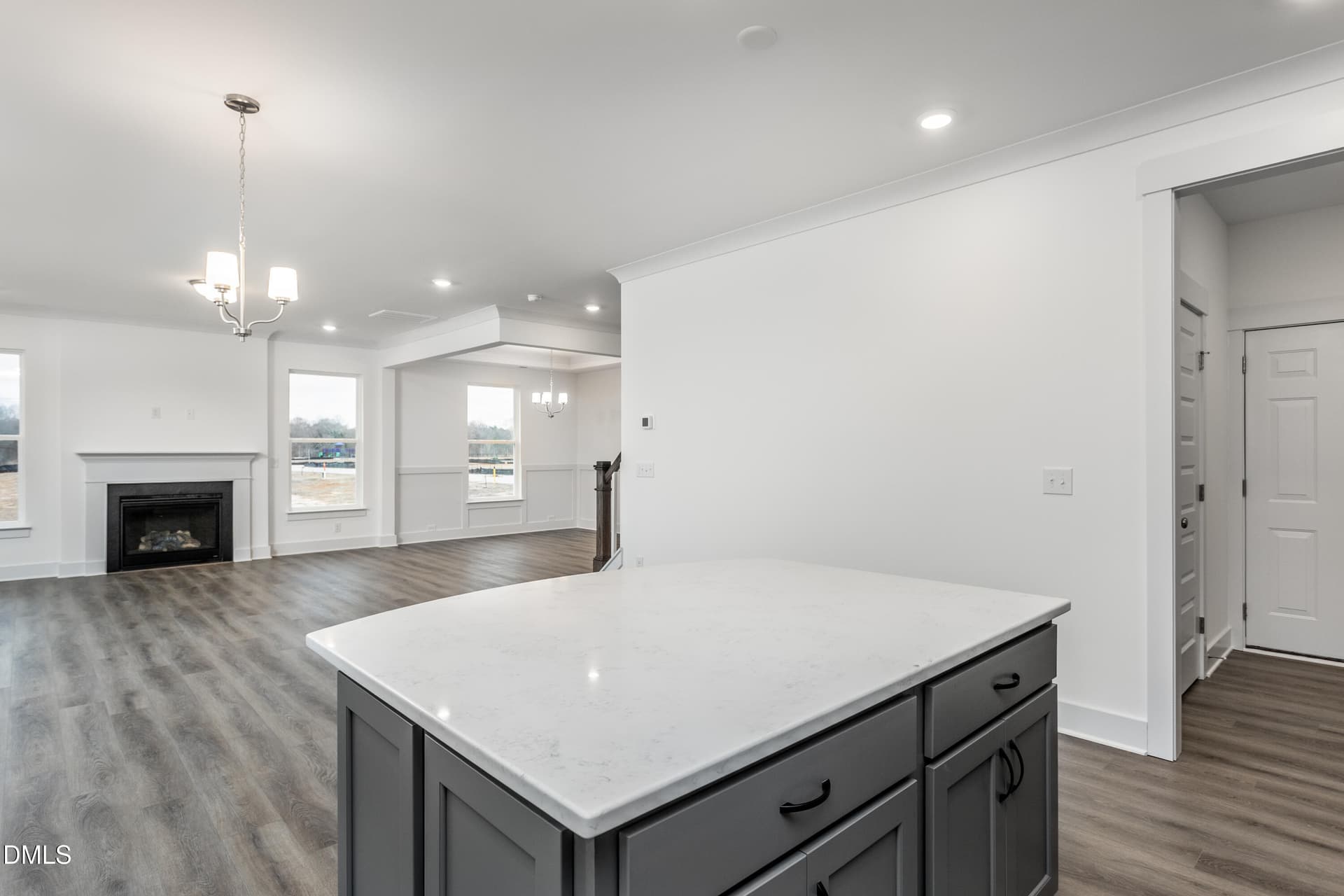 Kitchen/Living - 27 Grassland Drive 91, Garner, NC 27529