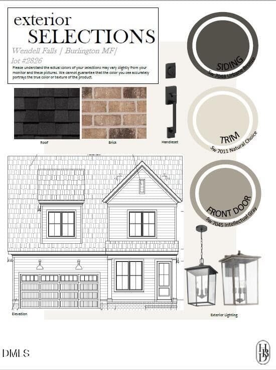Design P1 - 829 Lunar Light Drive, Wendell, NC 27591, Wendell