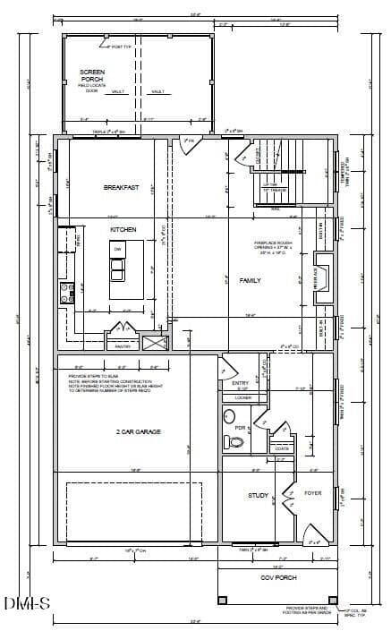 Plan 1st floor - 829 Lunar Light Drive, Wendell, NC 27591, Wendell