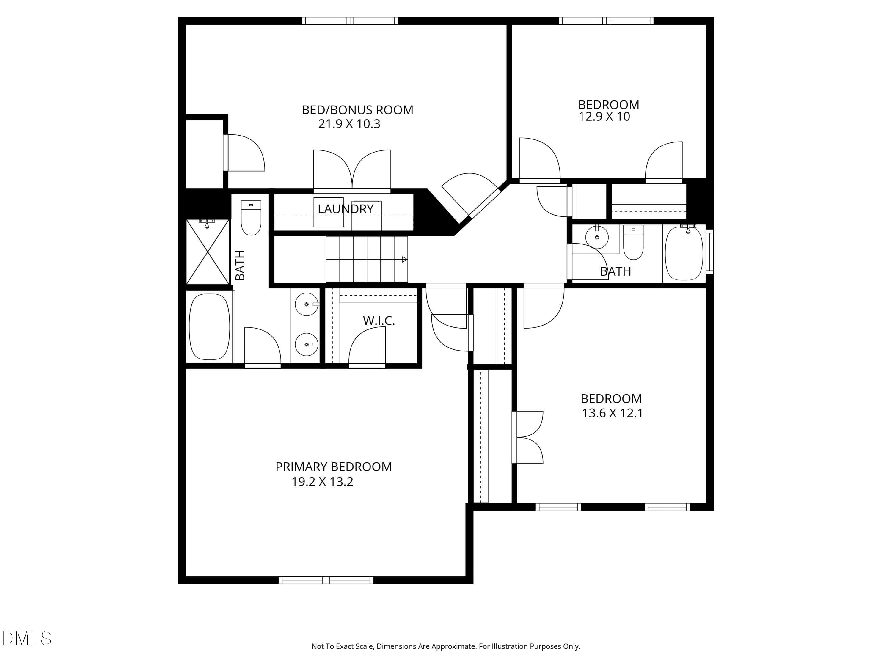 2nd_floor_117_rosalynn_court_raleigh_wit - 117 Rosalynn Court, Raleigh, NC 27610, Raleigh