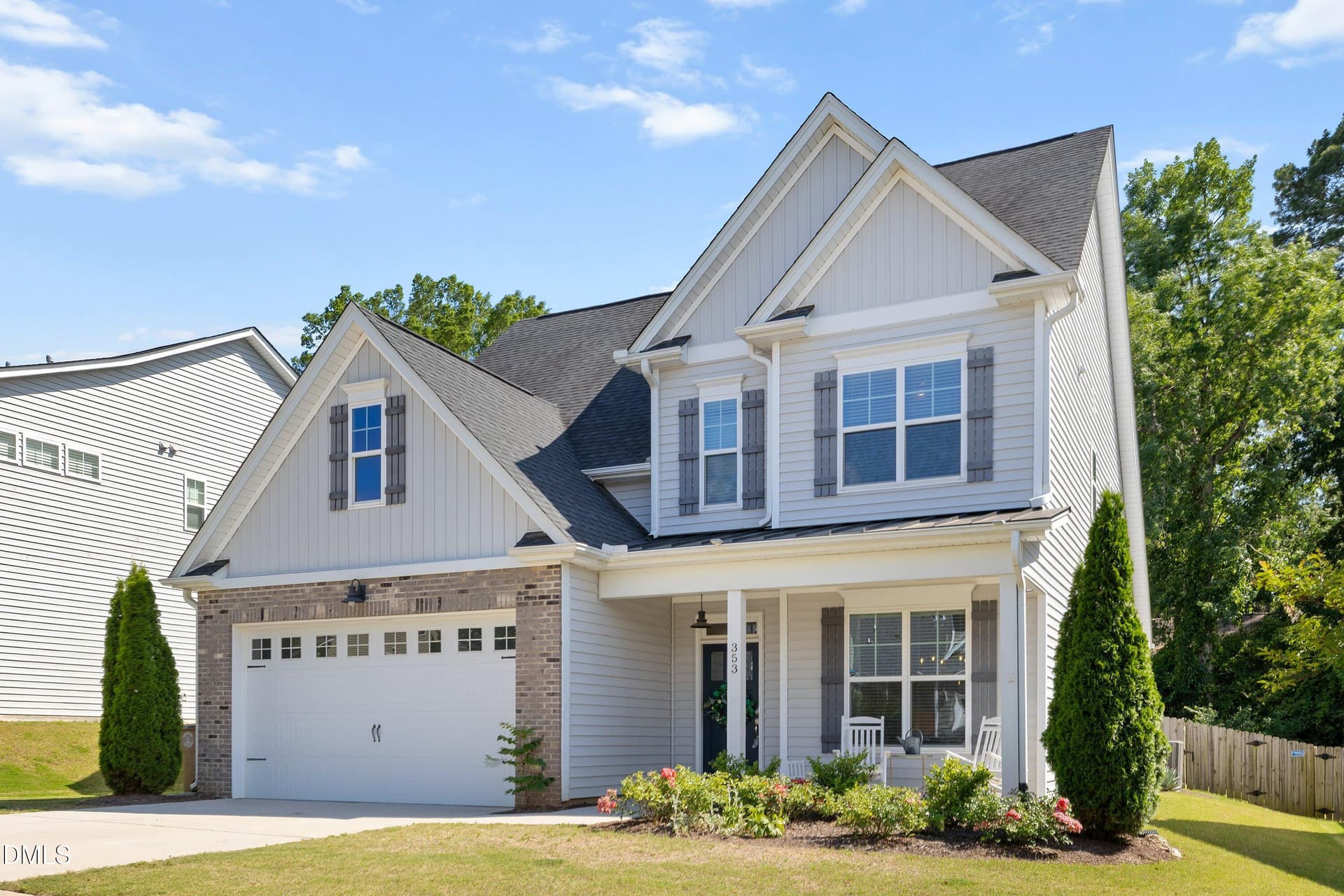 Exterior Front - 353 Joyner Bluff Drive, Wake Forest, NC 27587