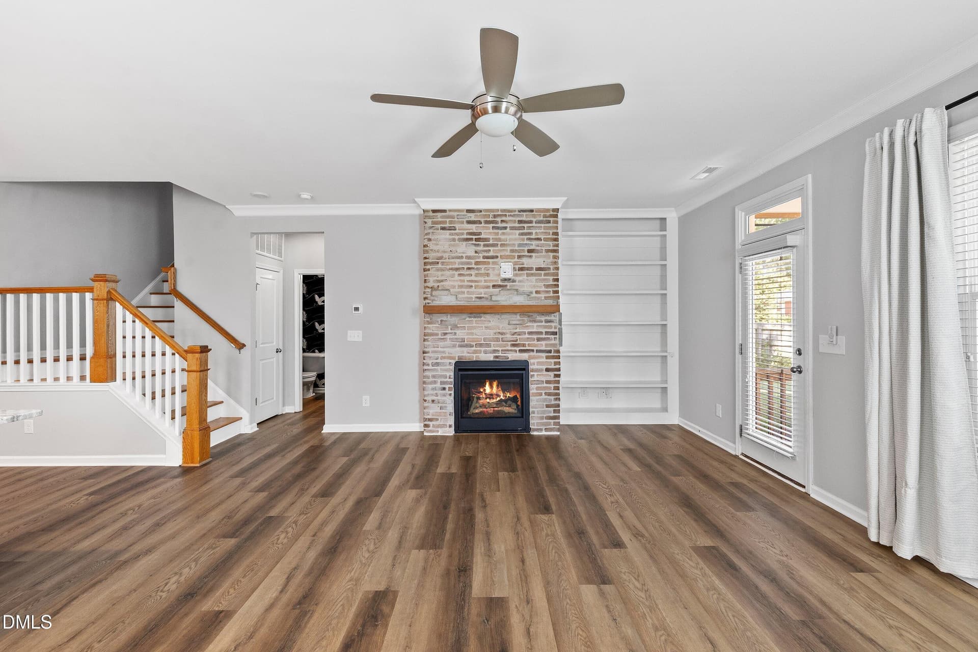 Gas Log Fireplace - 353 Joyner Bluff Drive, Wake Forest, NC 27587