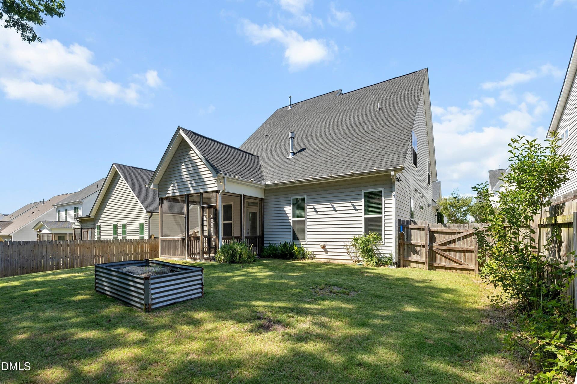 Back Yard - 353 Joyner Bluff Drive, Wake Forest, NC 27587