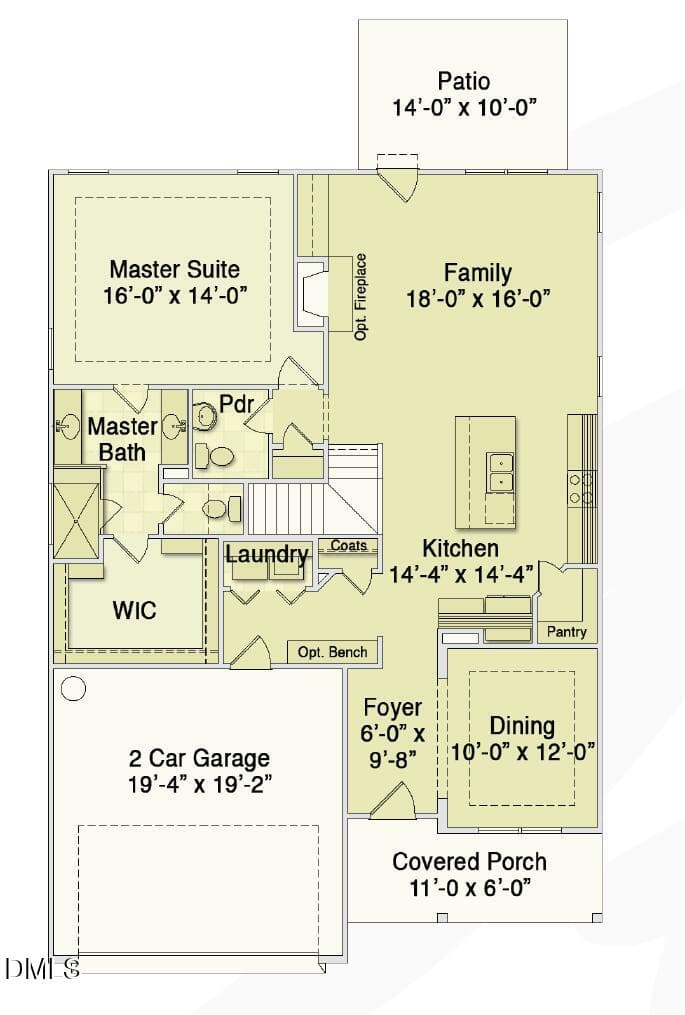 First Floor - 353 Joyner Bluff Drive, Wake Forest, NC 27587
