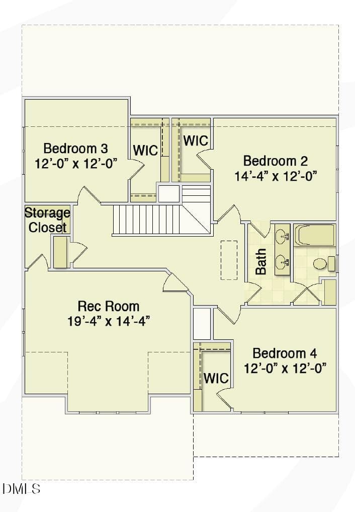 Second Floor - 353 Joyner Bluff Drive, Wake Forest, NC 27587