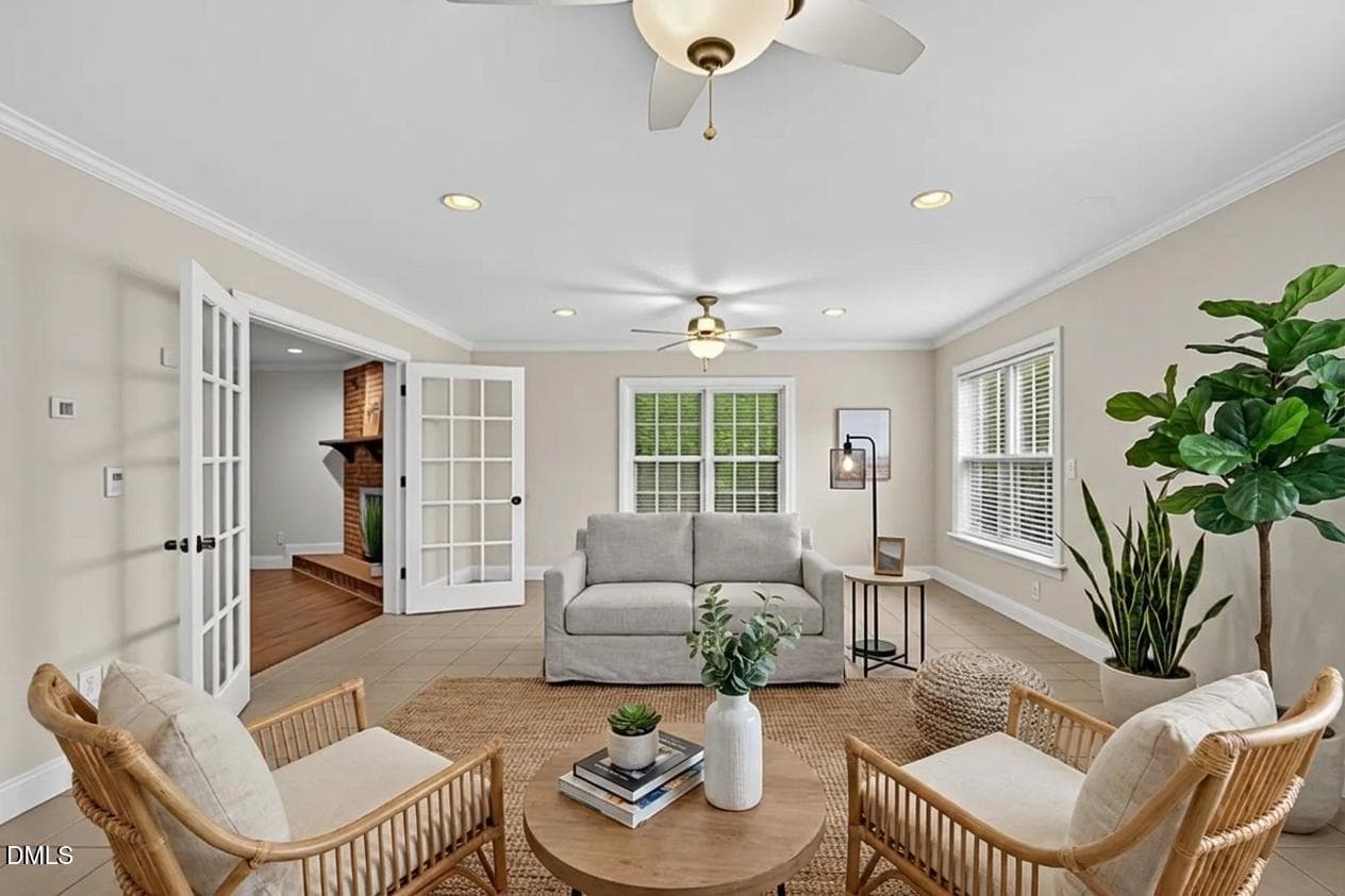 Virtually Staged Sunroom - 4704 Bernie Place, Raleigh, NC 27616, Raleigh