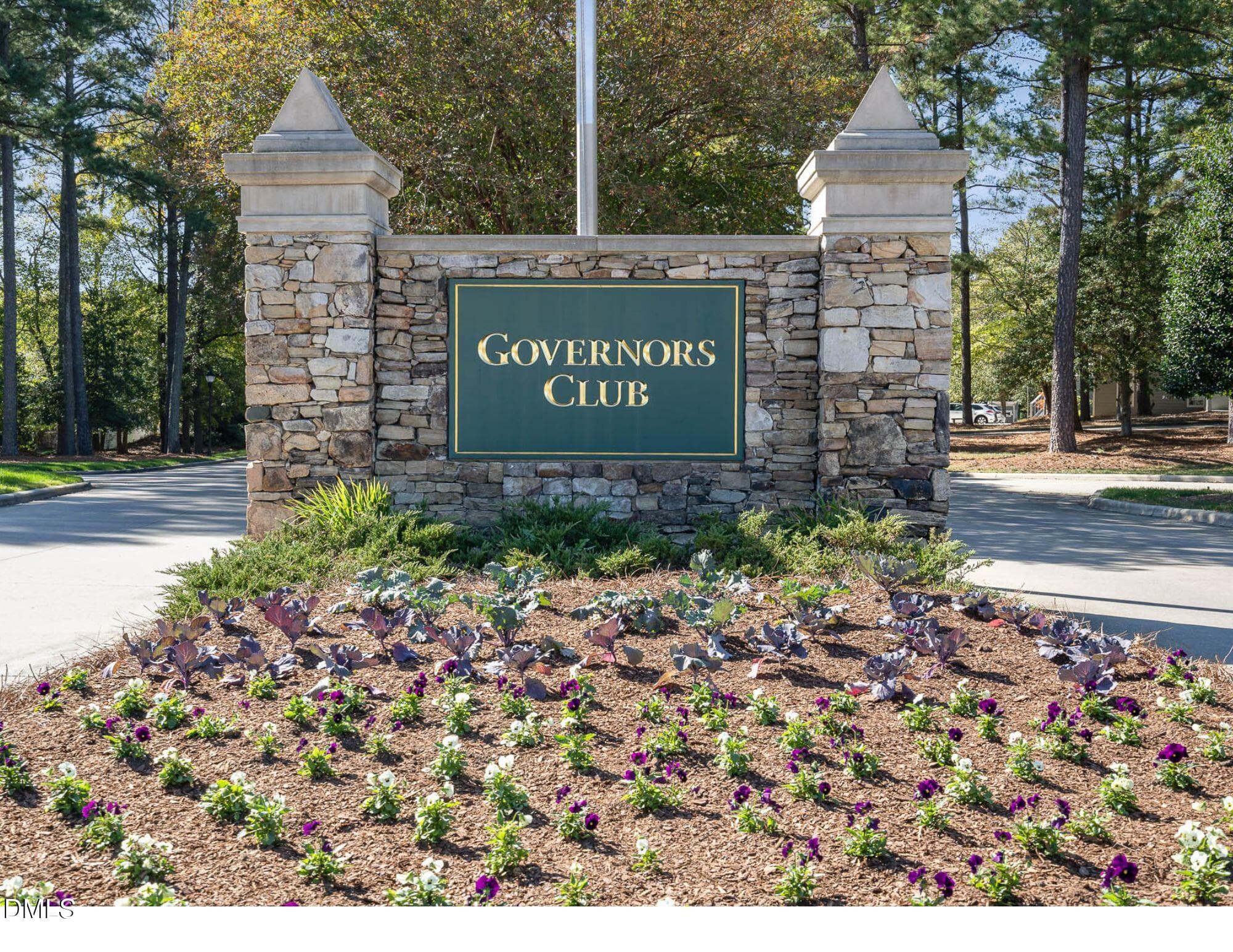 Governors Club Entrance - 18004 Hyde, Chapel Hill, NC 27517, Chapel Hill