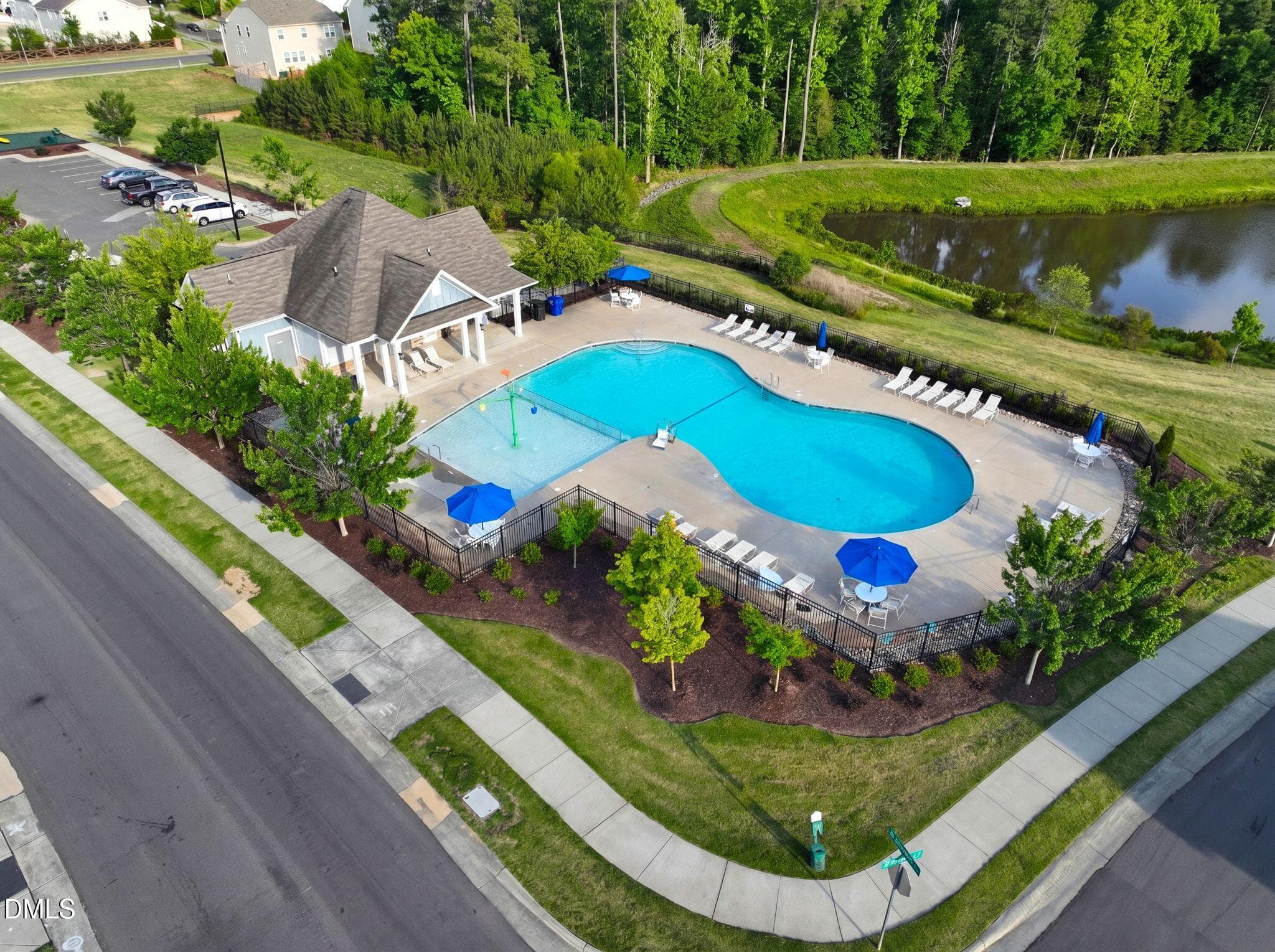 1-web-or-mls-DJI - 636 Hiddenbrook Drive, Durham, NC 27703, Durham